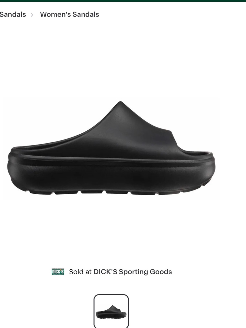 Calia platform black molded slides❤️❤️❤️❤️